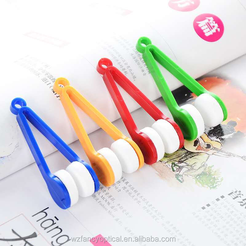Mini sunglasses lens glasses microfiber glasses cleaning brush cleaning tool accessories