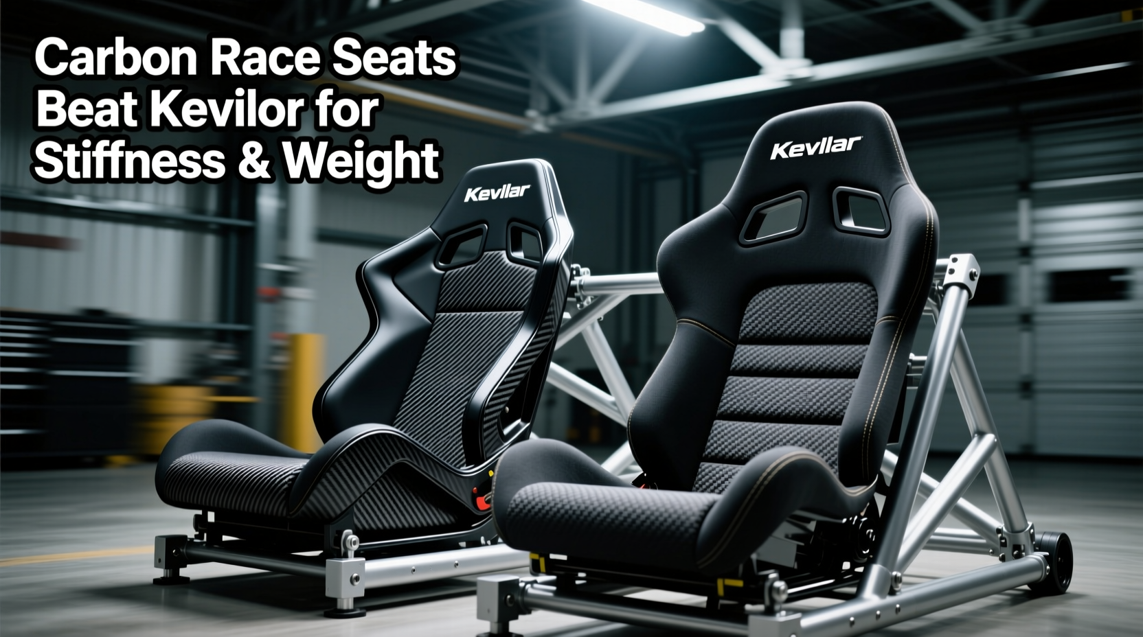 Carbon Race Seats Beat Kevlar for Stiffness & Weight
