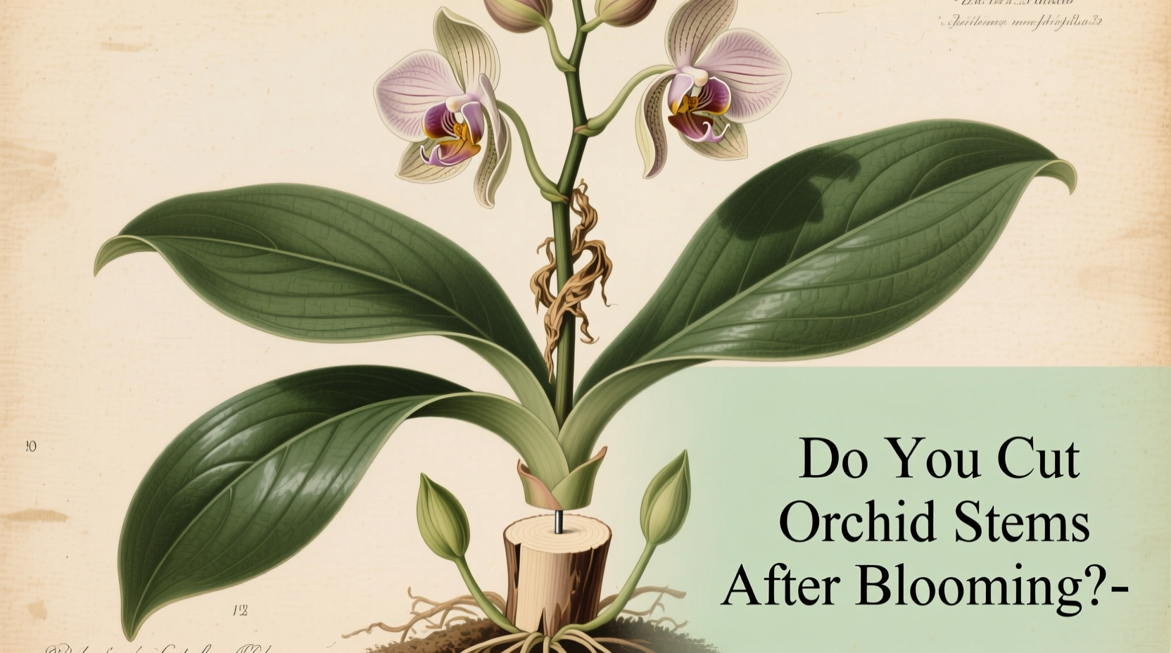 Do You Cut Orchid Stems After Blooming?