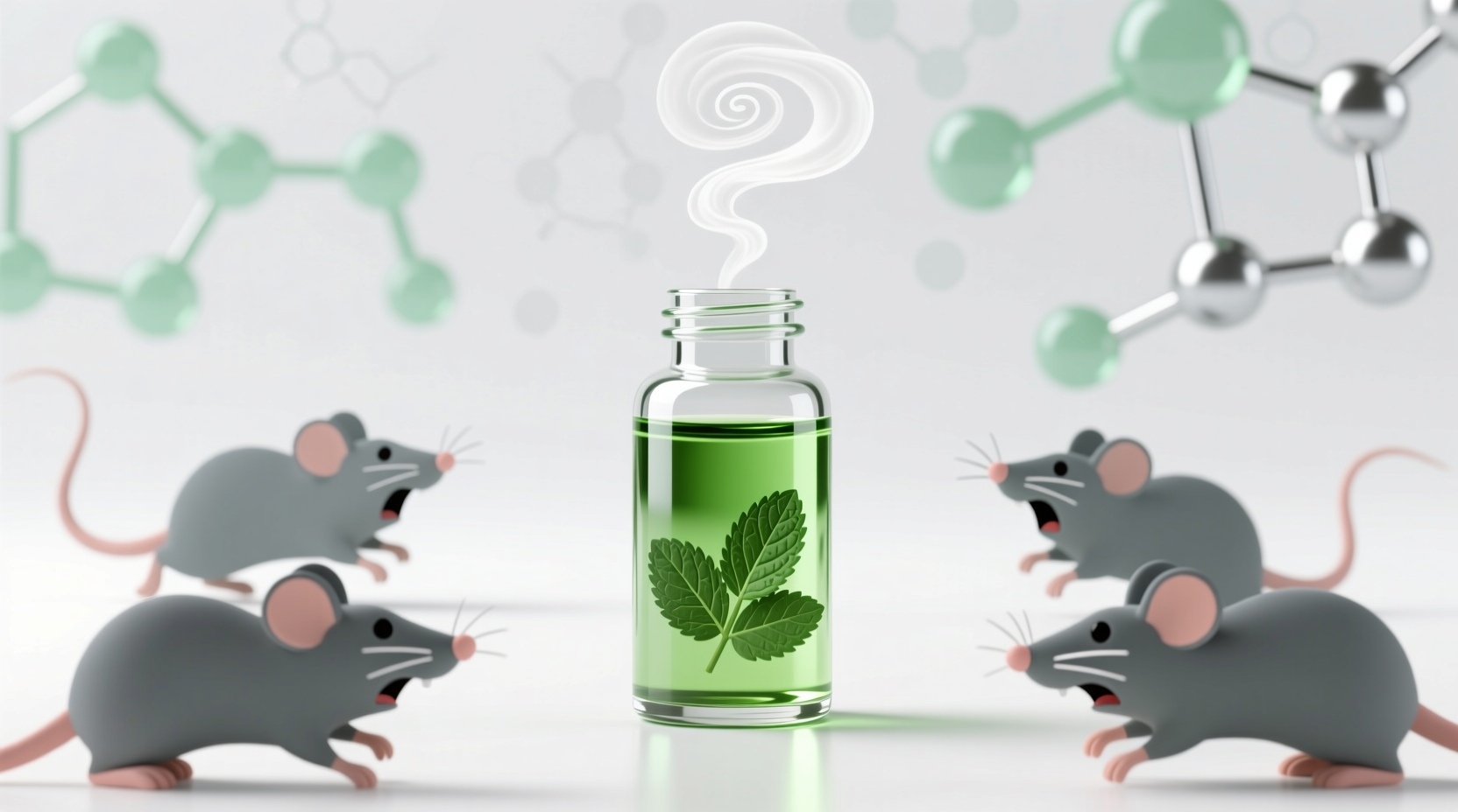peppermint oil for mice