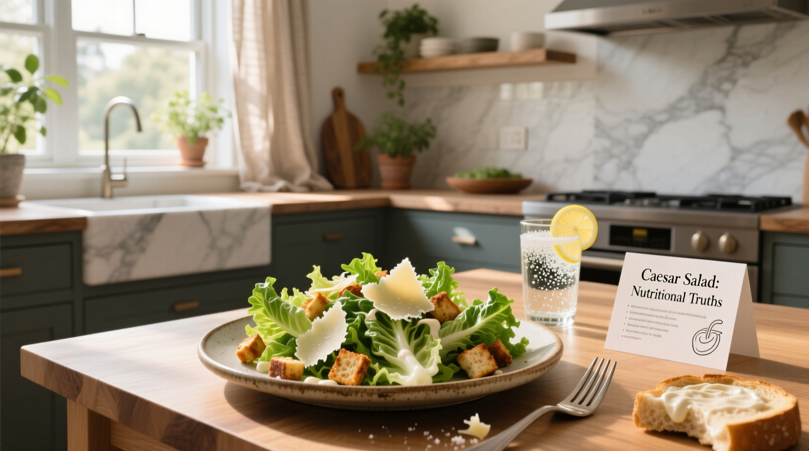 are caesar salads fattening