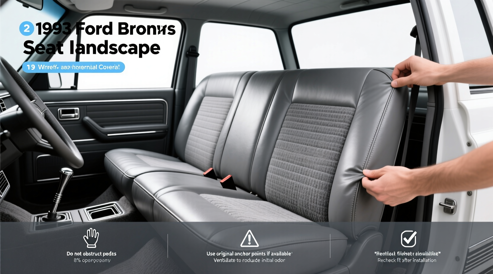 1993 Ford Bronco Seat Covers Buying Guide