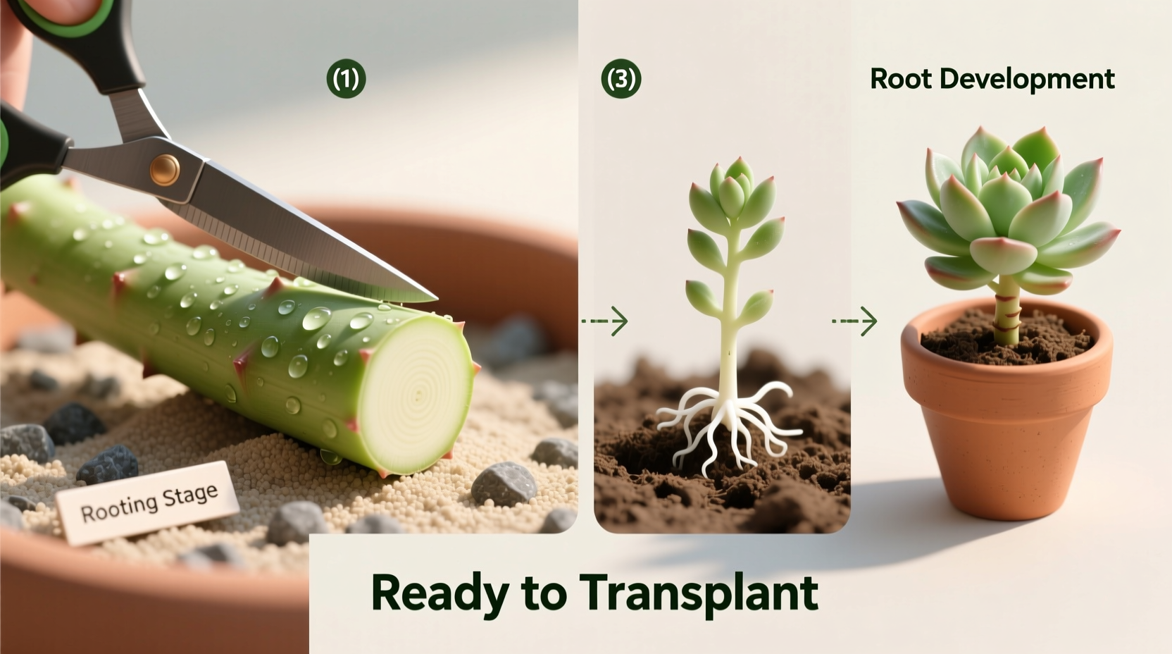 How to Grow Succulent Cuttings Successfully