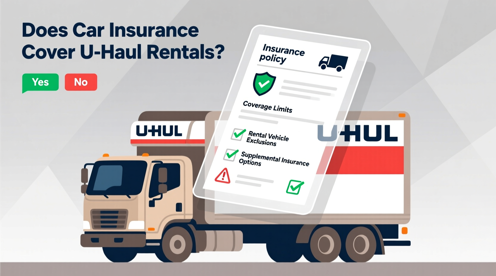 does car insurance cover uhaul