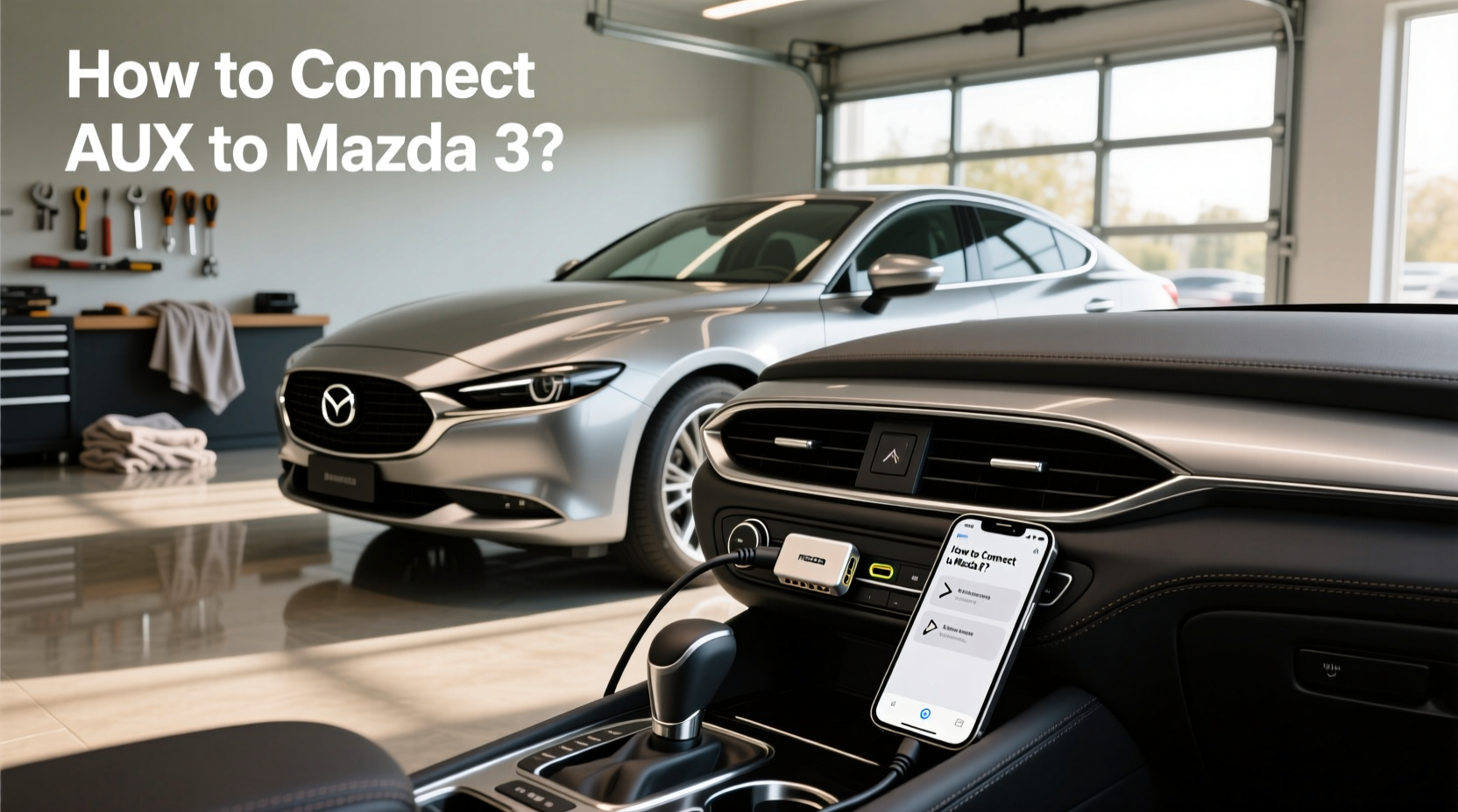 How to Choose Mazda 3 Video Adapter, How to Connect AUX to Mazda 3?