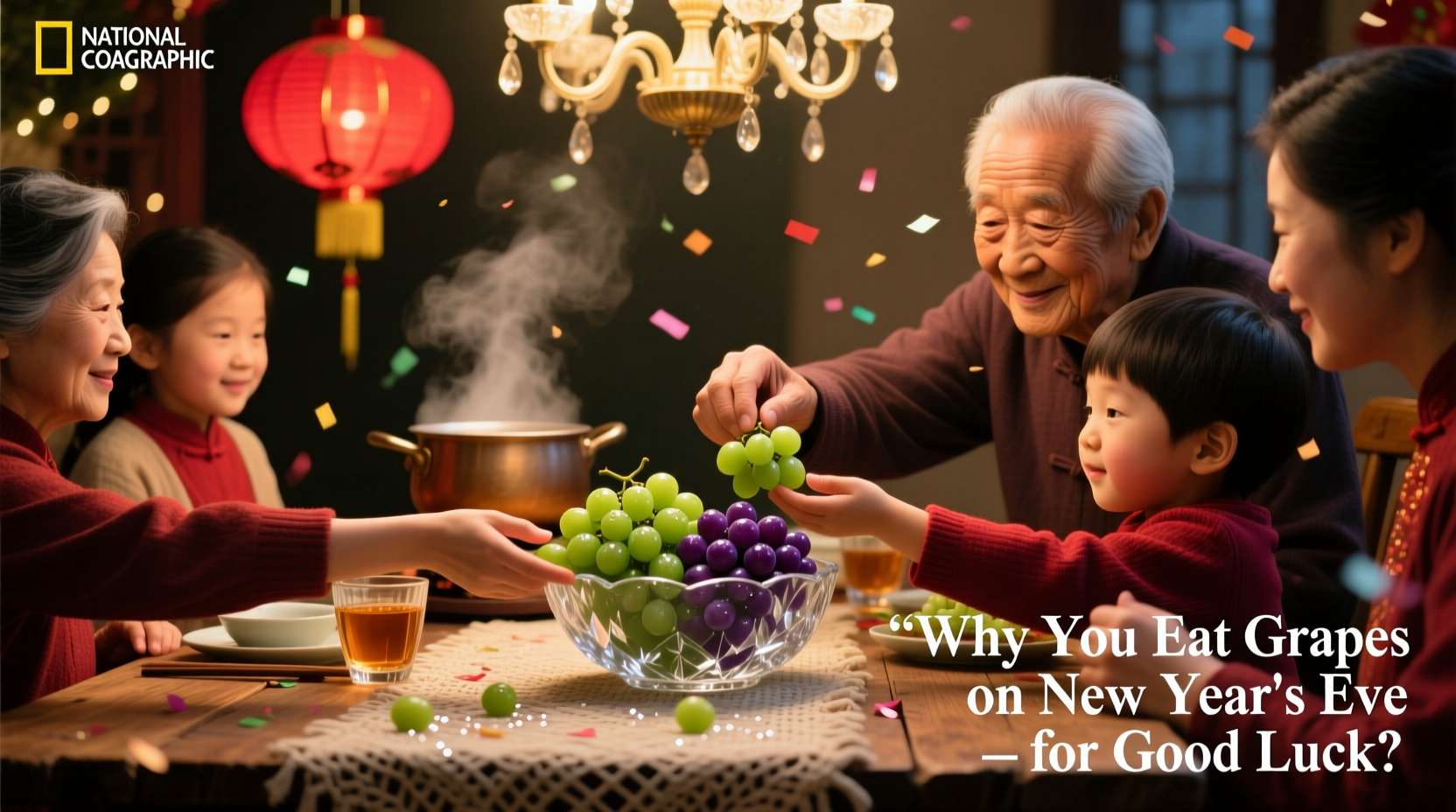 why do you wat grapes on new year