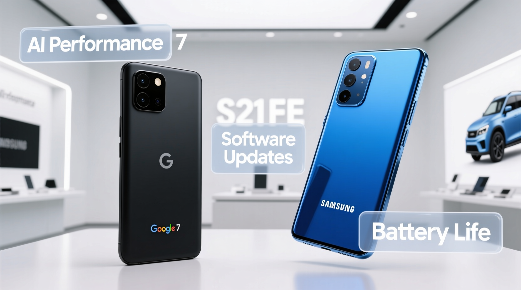 pixel 7 vs s21 fe is google finally beating samsung at mid range phones