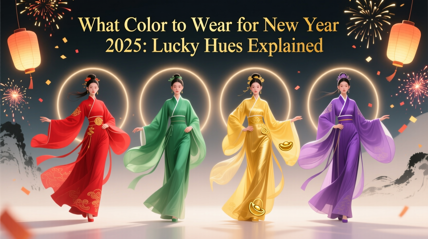 what colour to wear for new year 2025