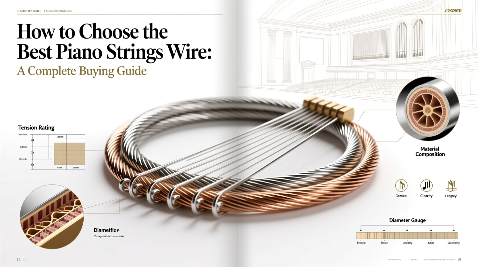 piano strings wire