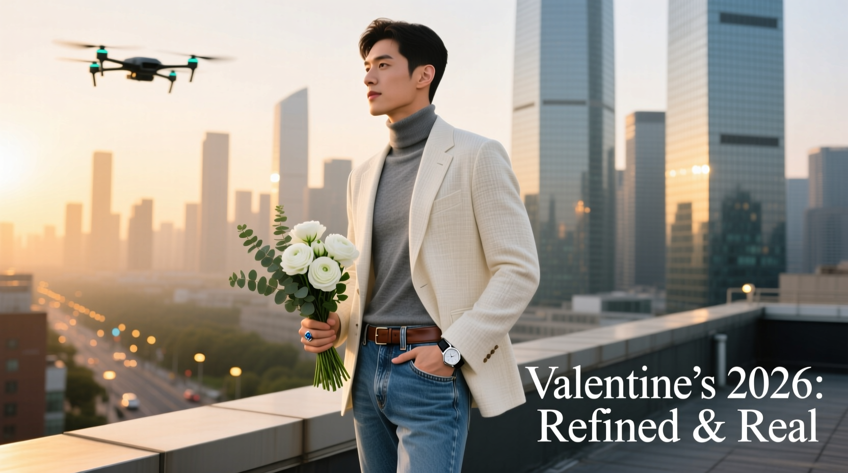 what should a guy wear on valentines day