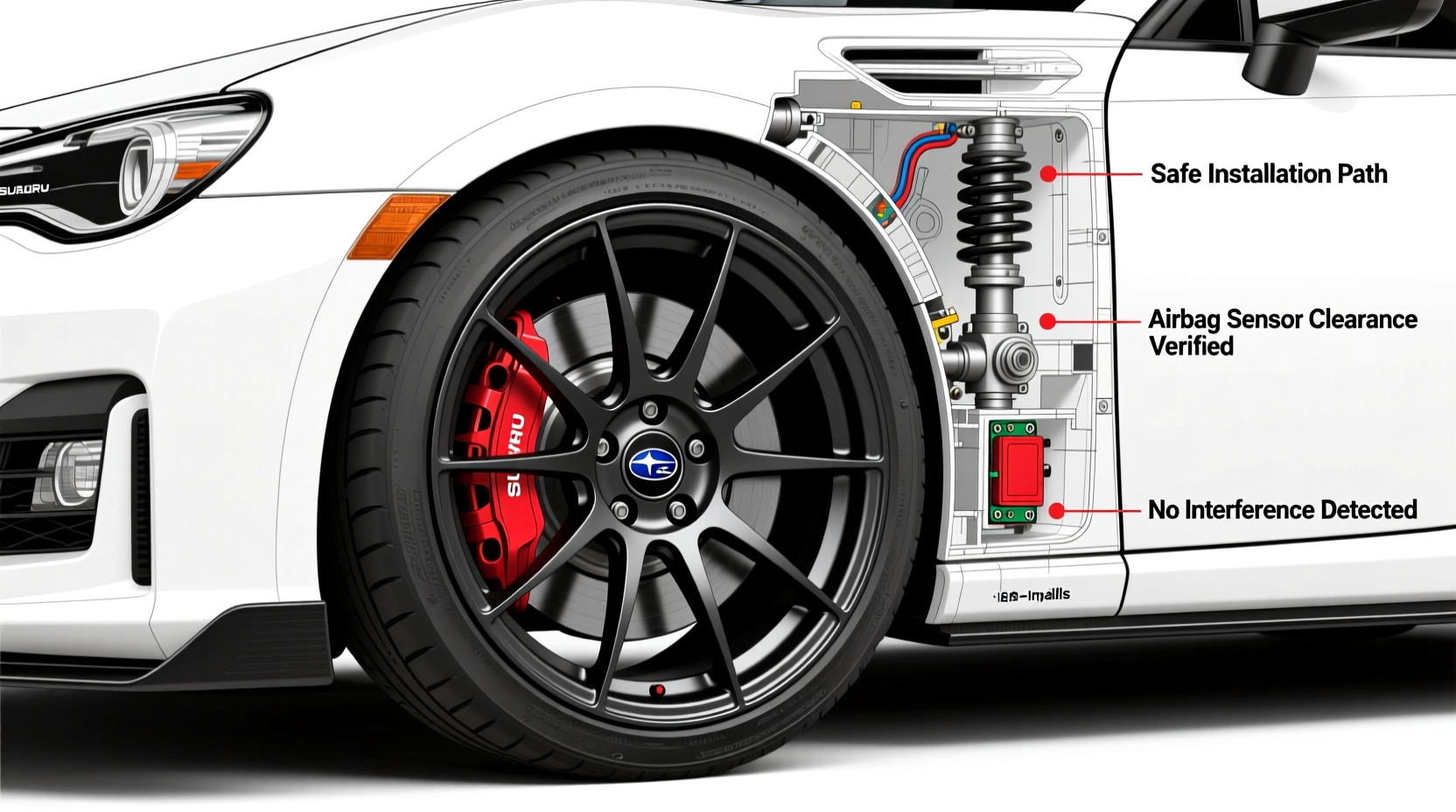 install forged wheel gr86 airbag