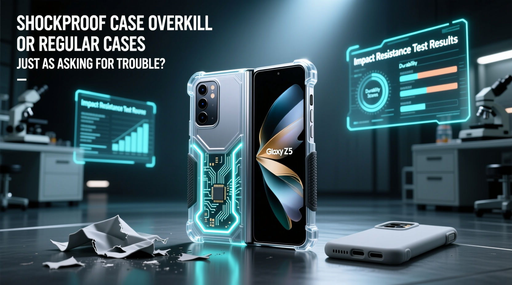 galaxy z fold is a shockproof case overkill or are regular cases just asking for trouble 4