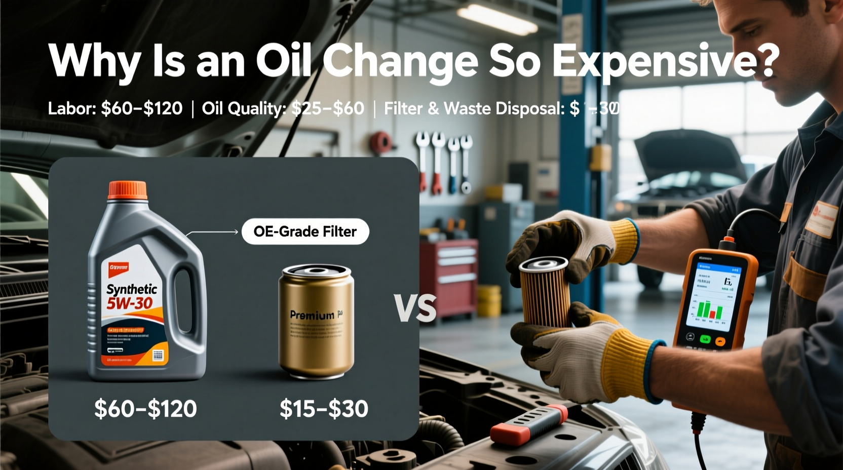 why is an oil change so expensive understanding the costs