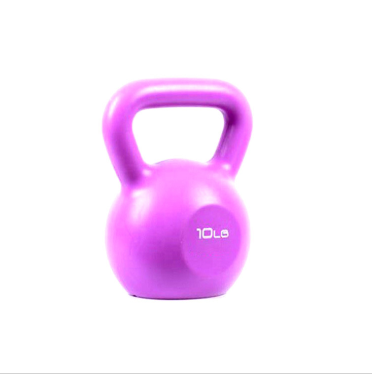 wholesale fitness gym colorful steel competition kettlebell