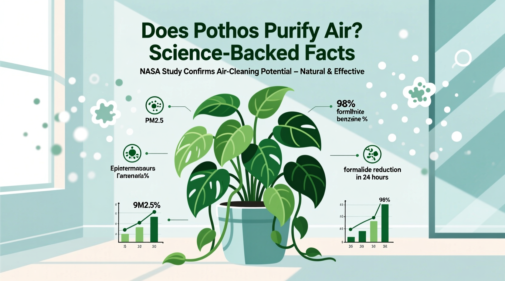 does pothos purify air