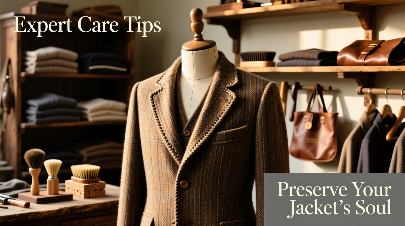 expert tips for maintaining and caring for your wool and tweed jacket set