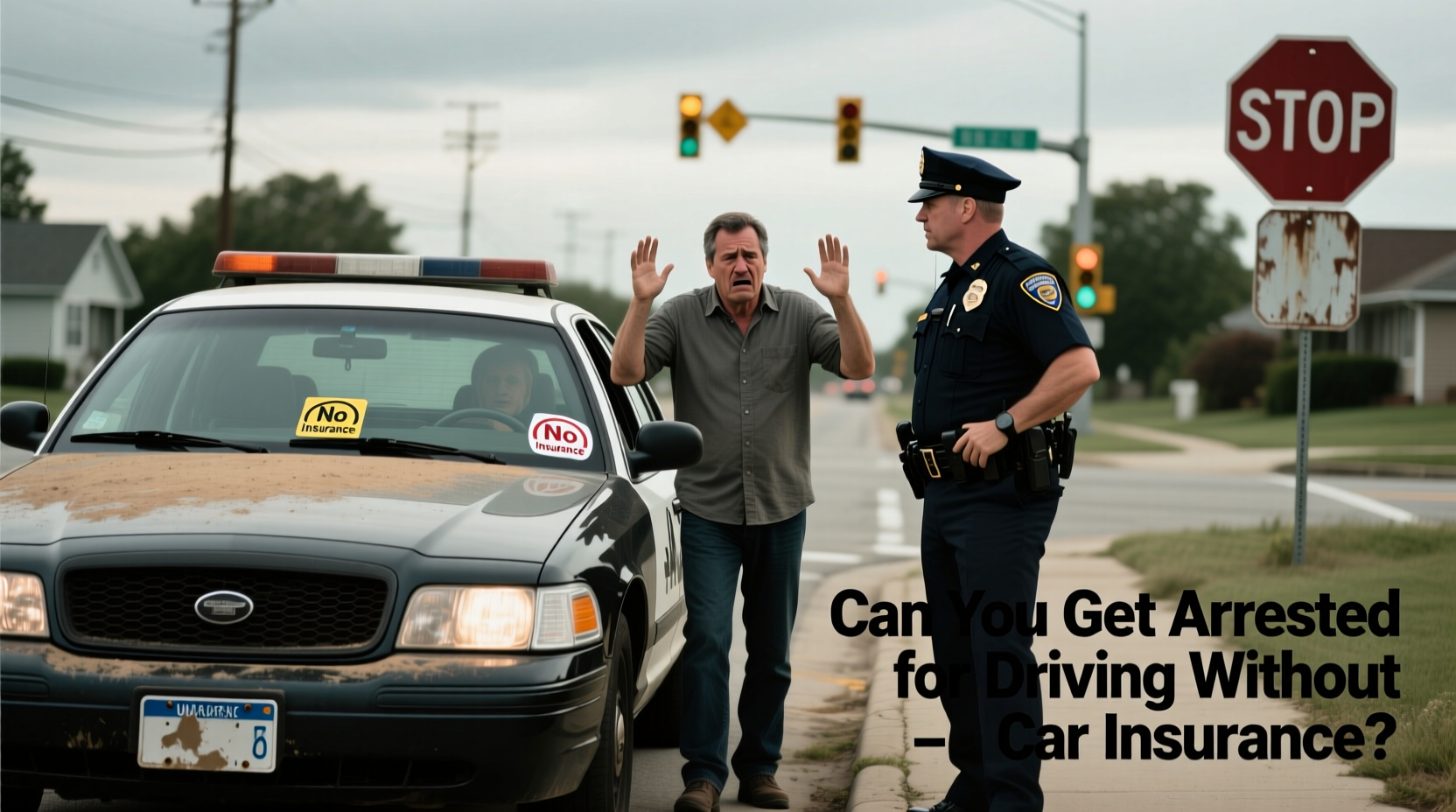 can you get arrested for not having car insurance