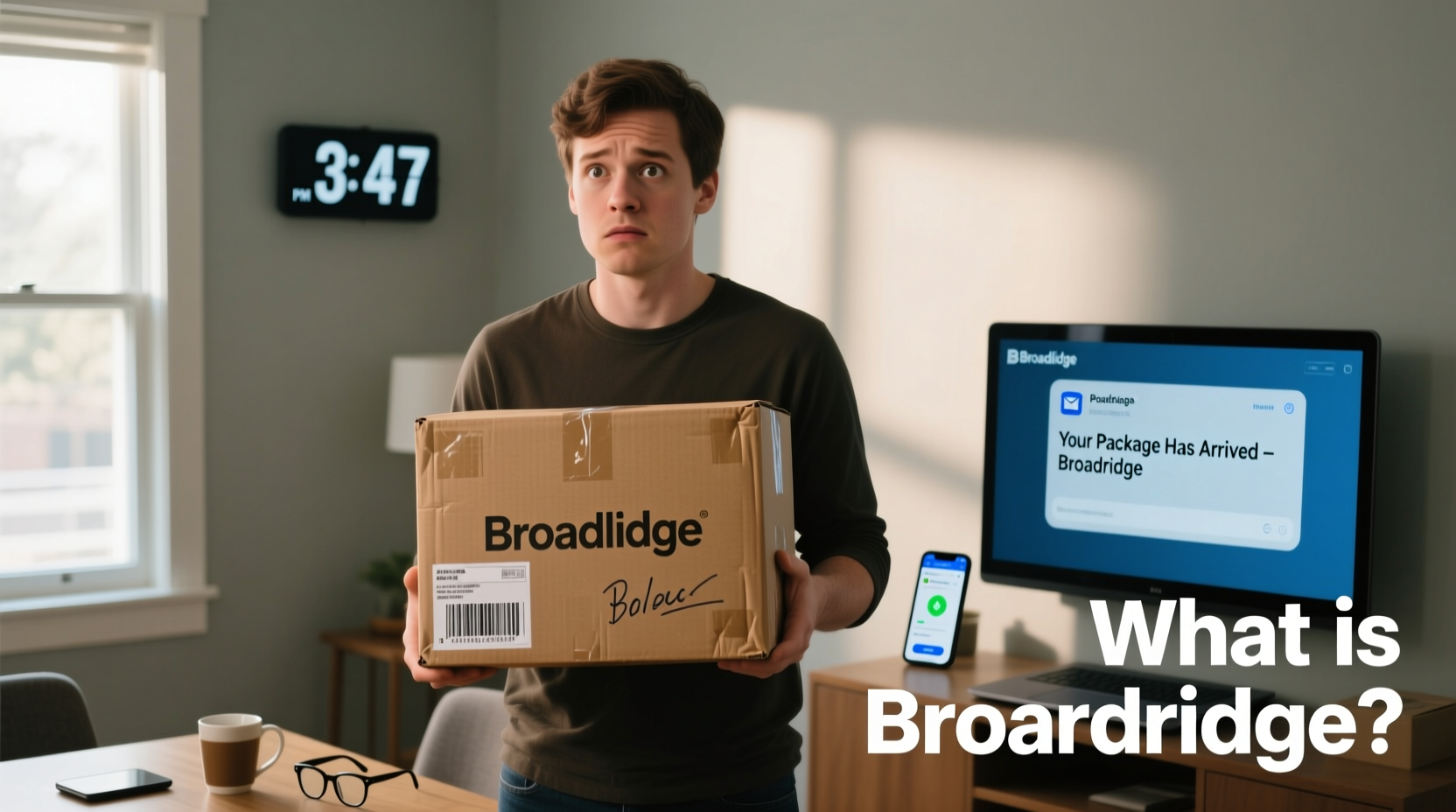 why did i get a package from broadridge what to know