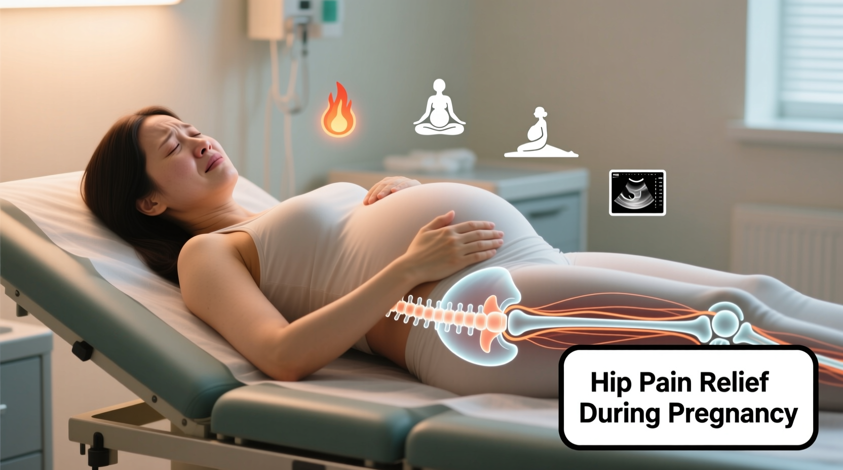 hip pain during pregnancy causes treatment relief