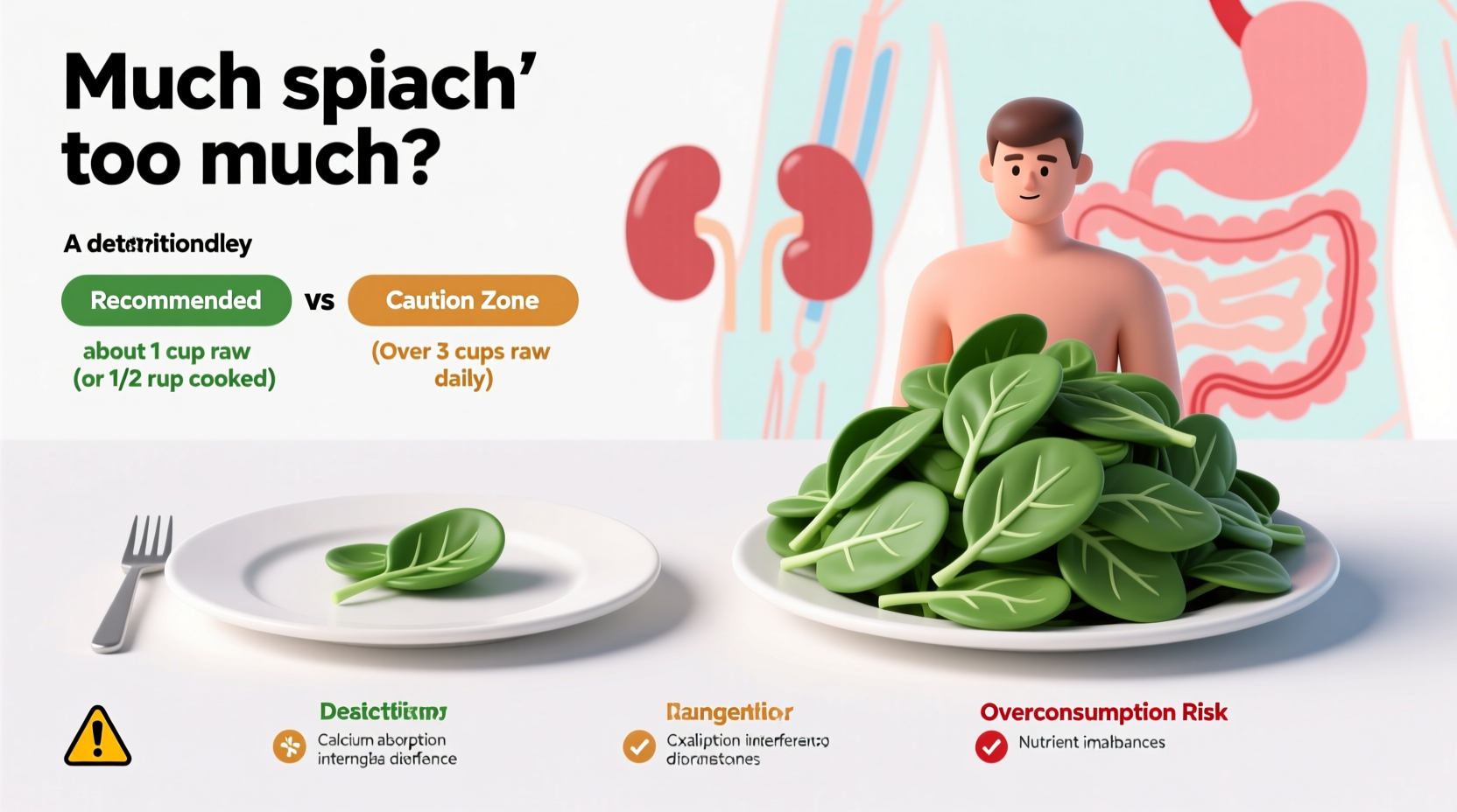 How Much Spinach Is Too Much? Science-Backed Limits