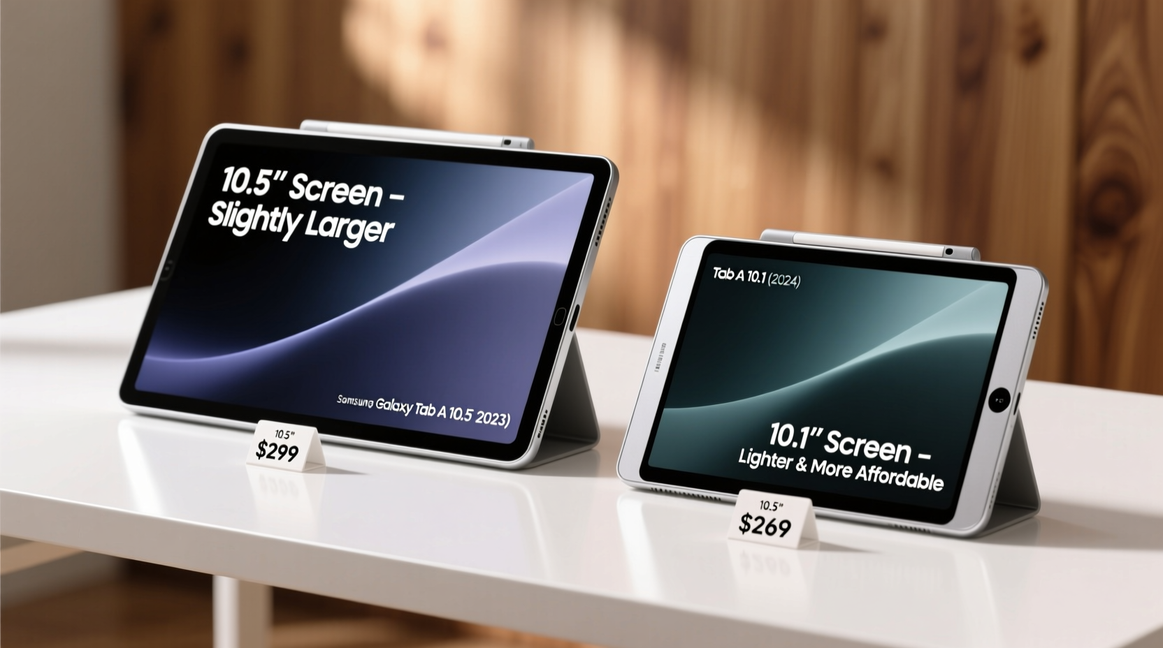 samsung tab a 10 5 vs 10 1 is the bigger screen worth the extra cost or should i save my money