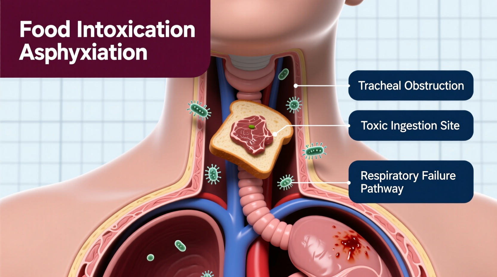 Food Intoxication vs Asphyxiation: Clear Medical Facts
