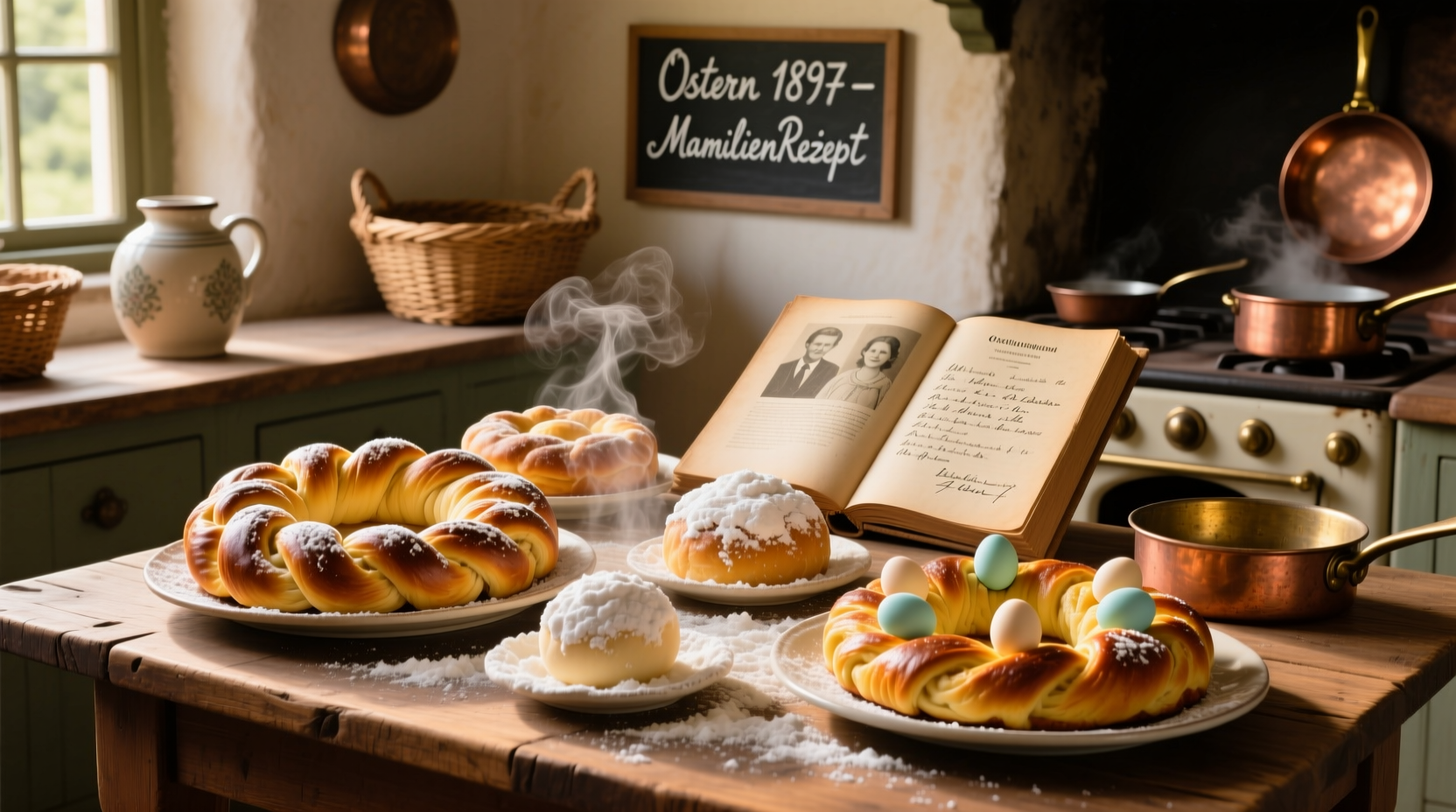 what german baked goods used to be associated with easter