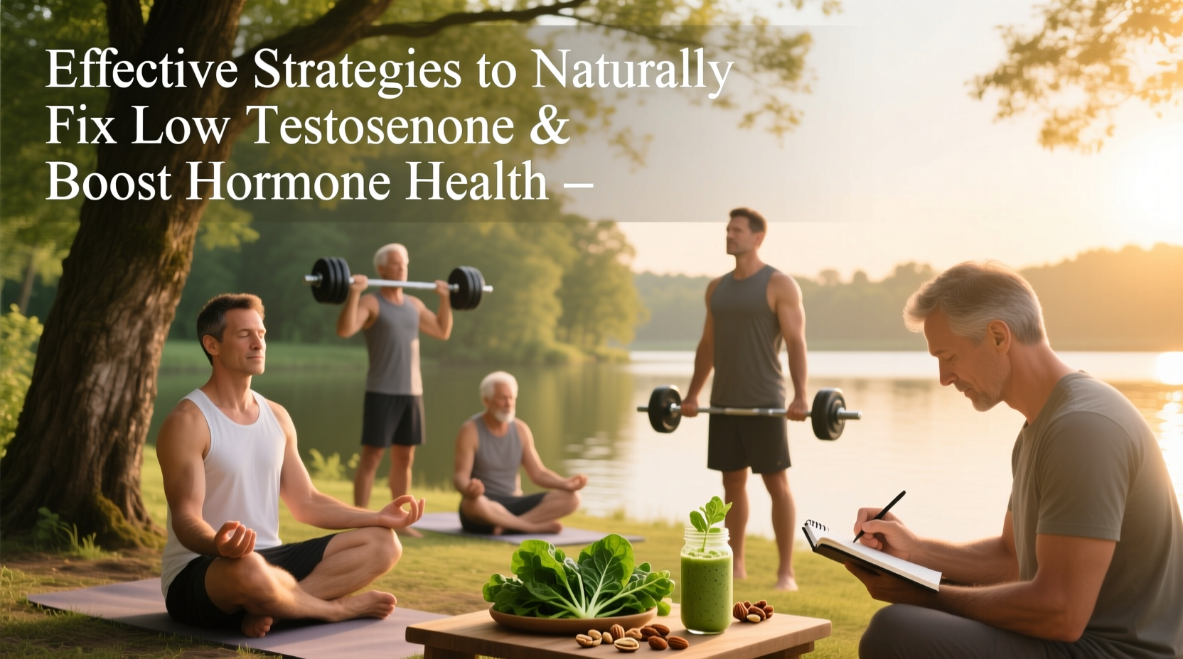 Naturally Low Effective Strategies To Naturally Fix Low Testosterone And Boost Your ...