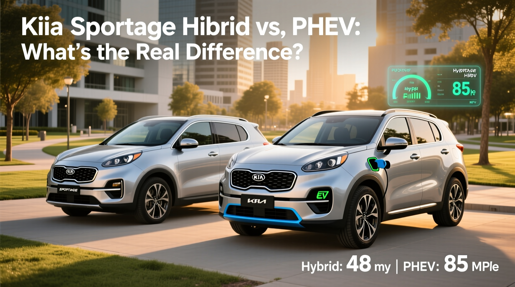 Kia Sportage Hybrid vs PHEV Guide