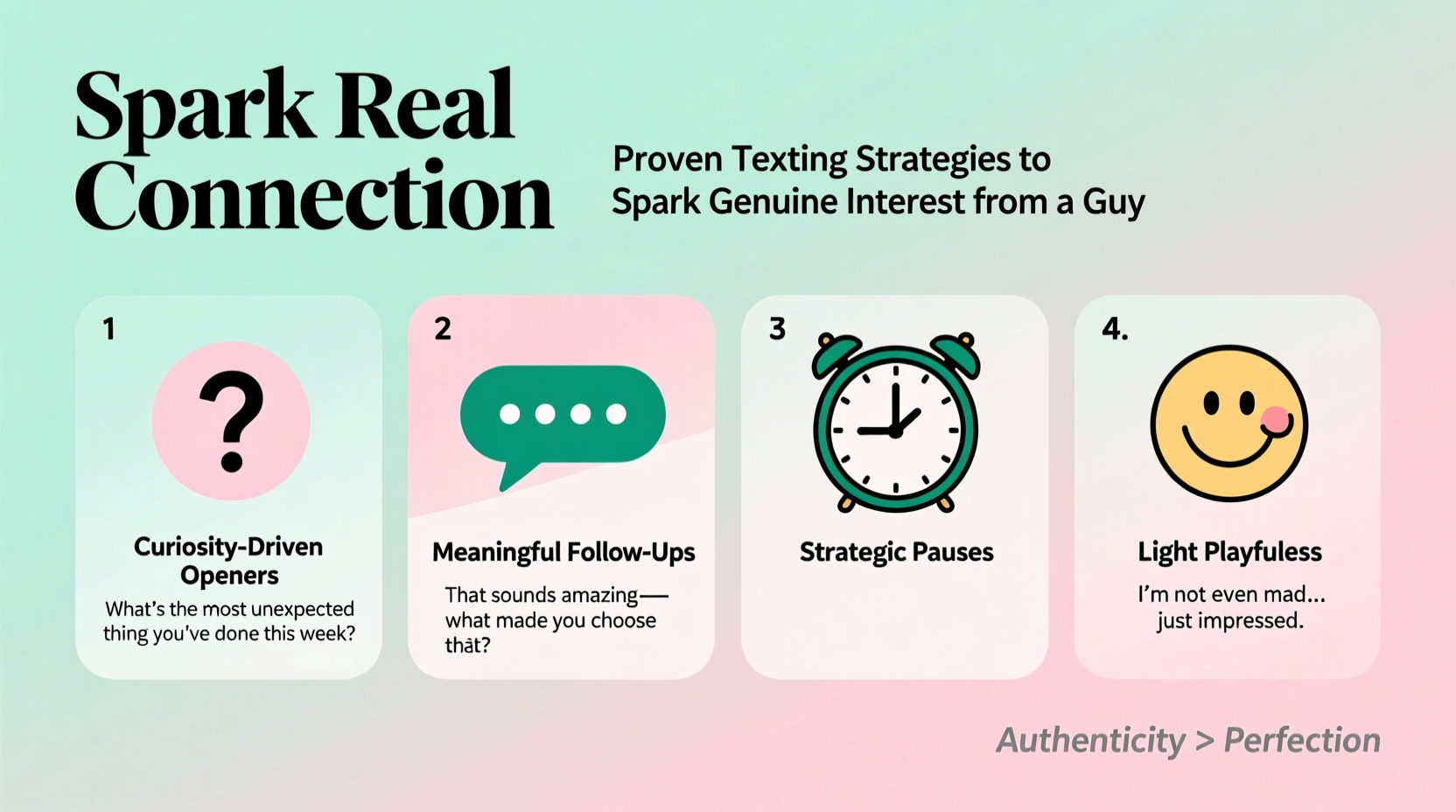 proven texting strategies to spark genuine interest from a guy