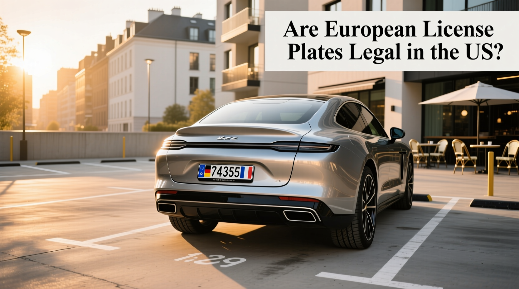 How to Choose a European License Plate: Legal Use in the US Guide