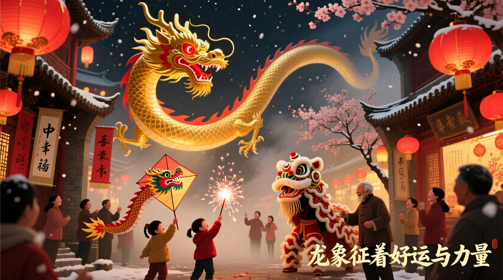 what does the dragon symbolize for chinese new year