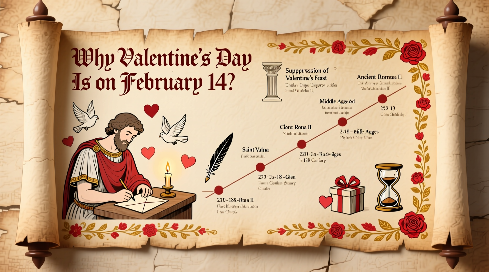 why is valentines day on february 14