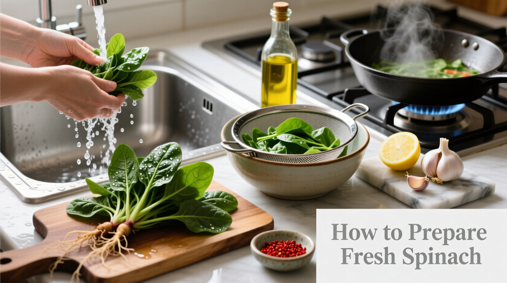 How to Prepare Fresh Spinach: Complete Step-by-Step Guide