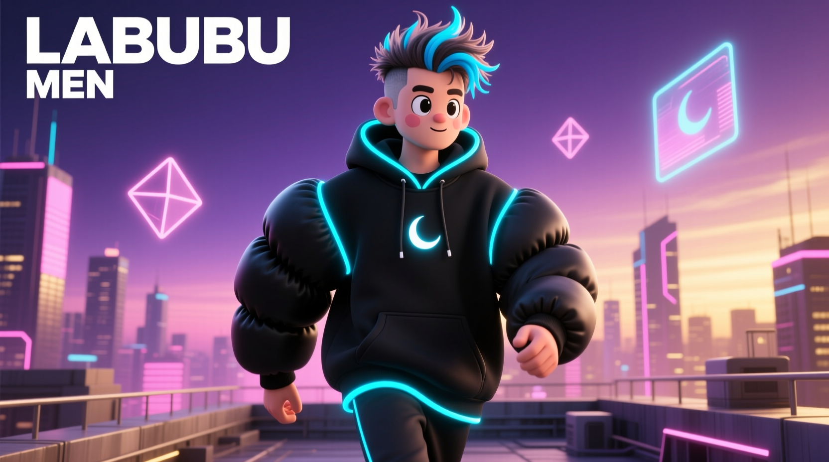 how to style labubu men
