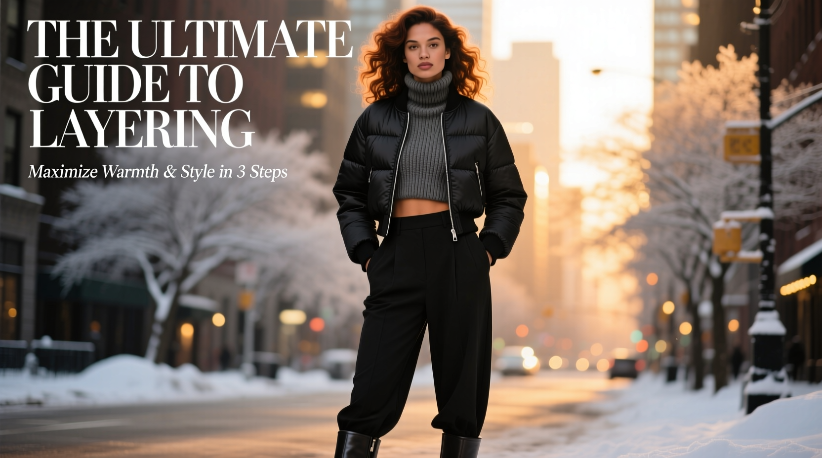 the ultimate guide to layering a cropped jacket for maximum warmth and style