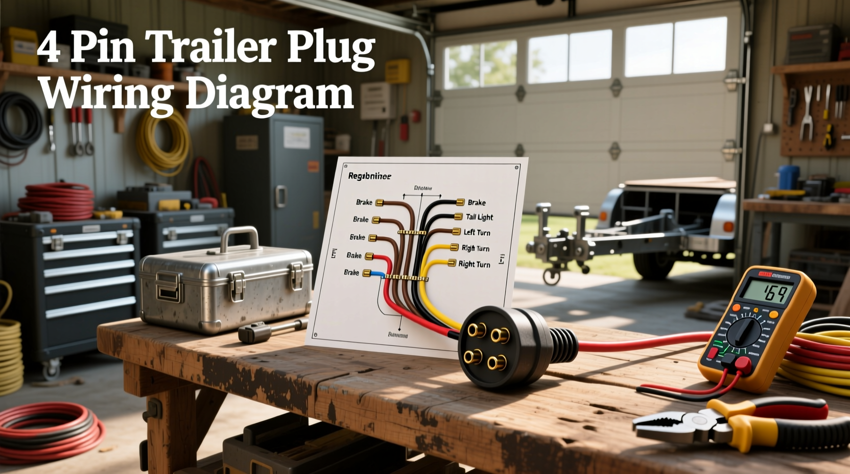 4 pin trailer plug wiring guide