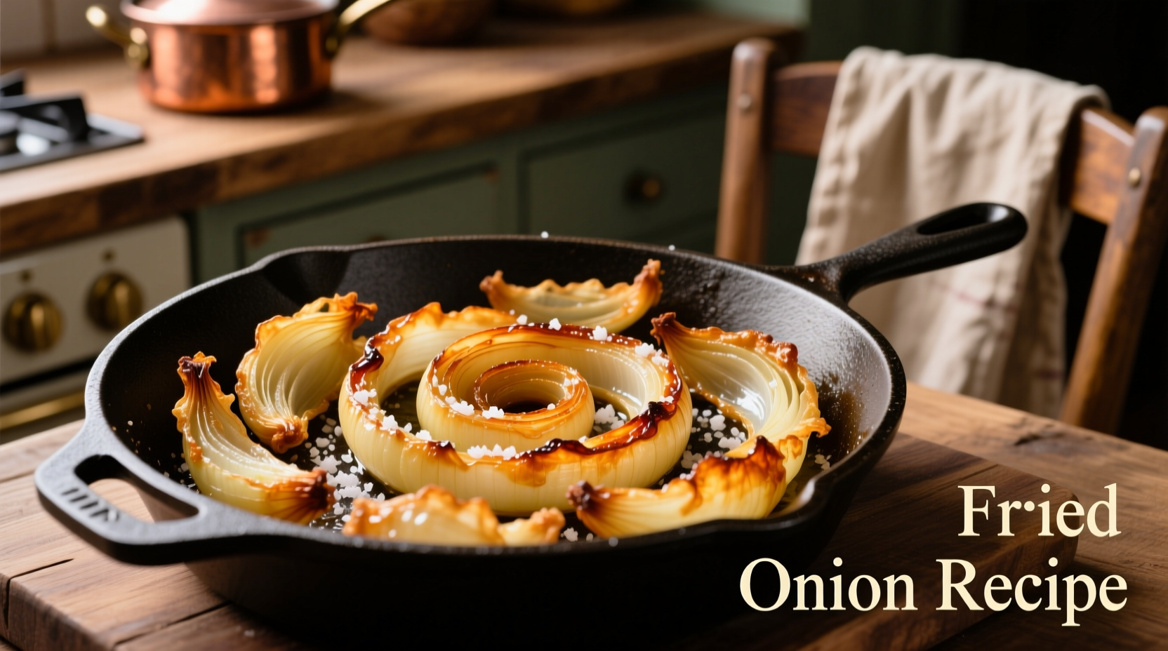 fried onion recipe