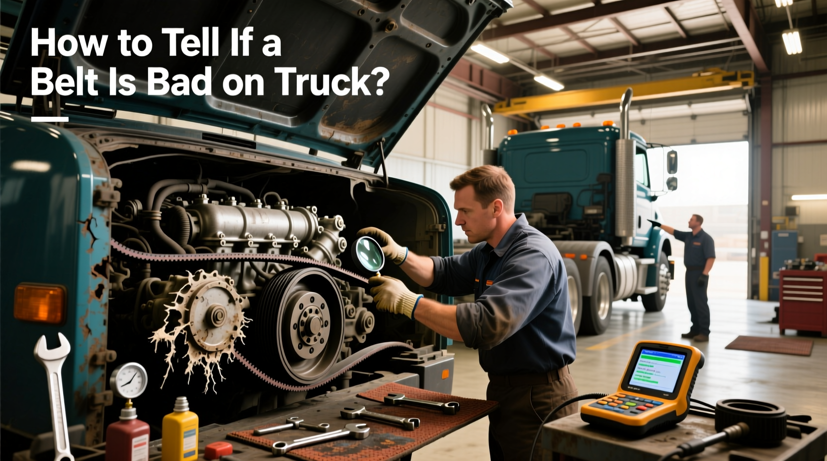 How to choose truck fasten belt,How to tell if a belt is bad on a truck?
