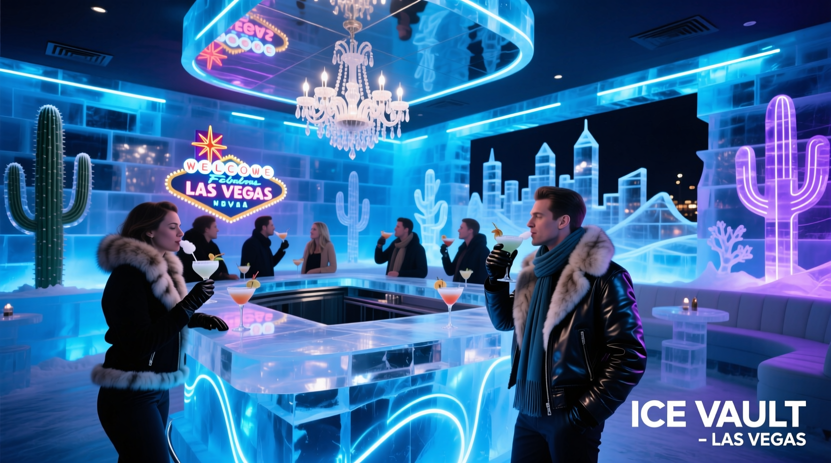 where to find the best ice bar in las vegas for a chill night out