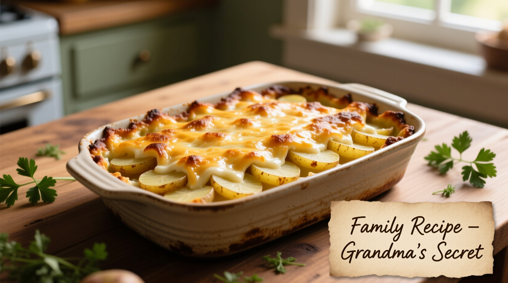 potato and cheese casserole