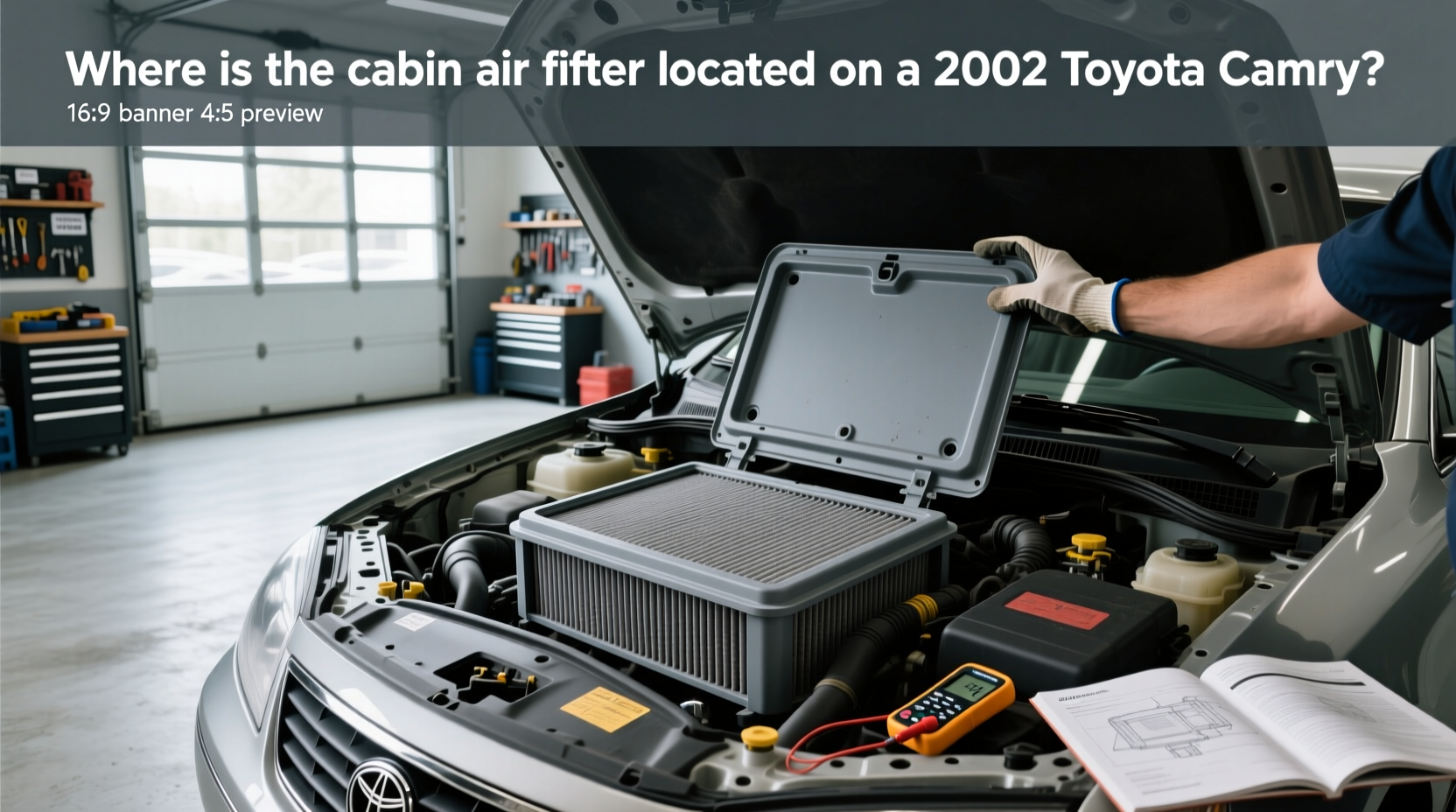 2003 camry cabin air filter location replacement guide