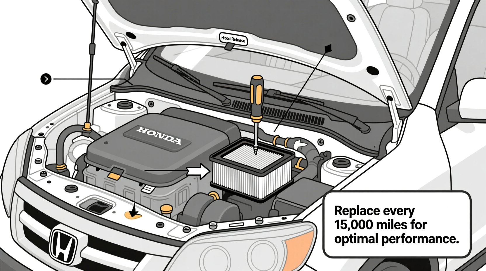 step by step guide to changing the engine air filter on a 2008 honda cr v for better performance