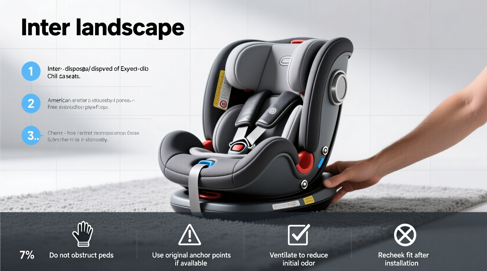 how to dispose of expired child car seats