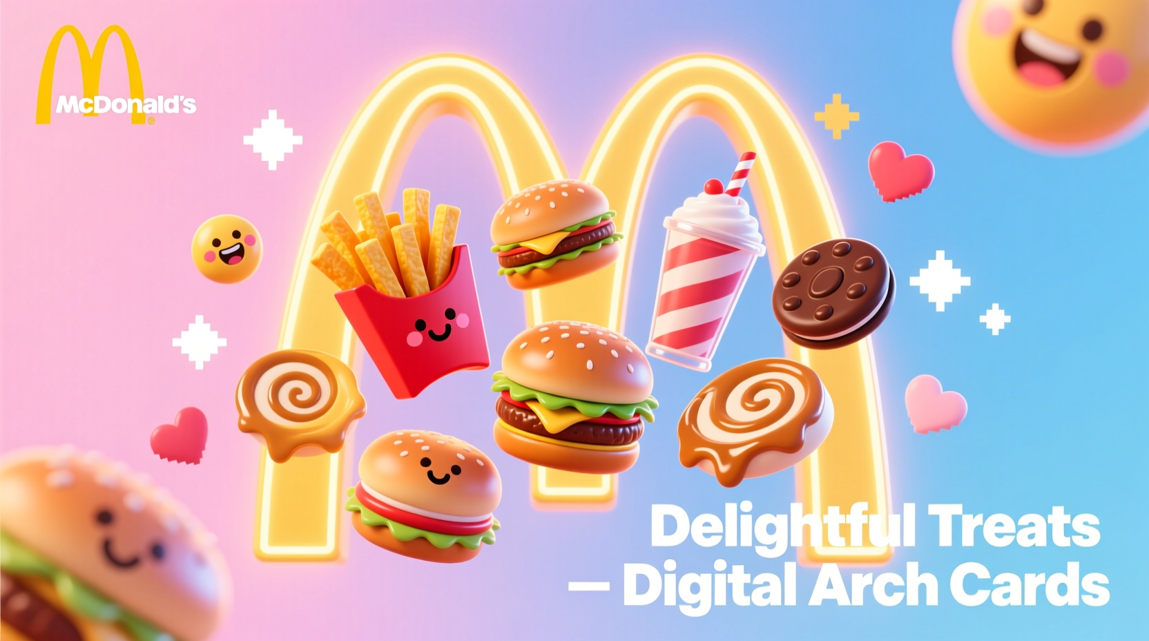 mcdonalds virtual gift card delightful treats digital arch cards