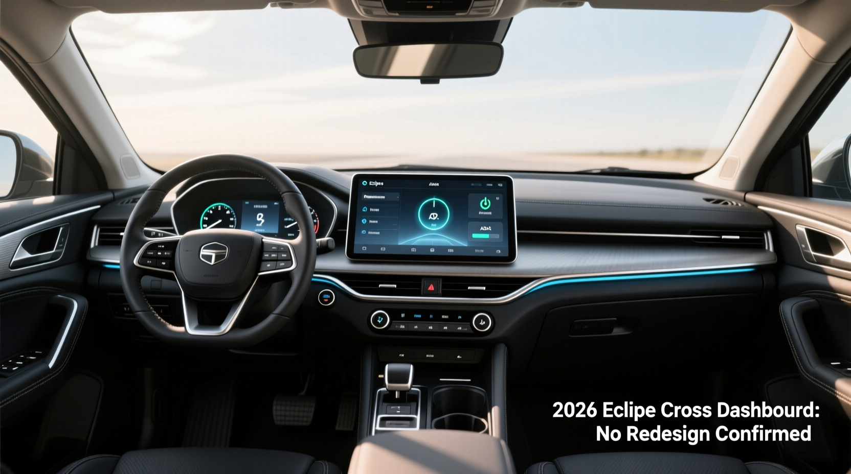 2026 eclipse cross dashboard
