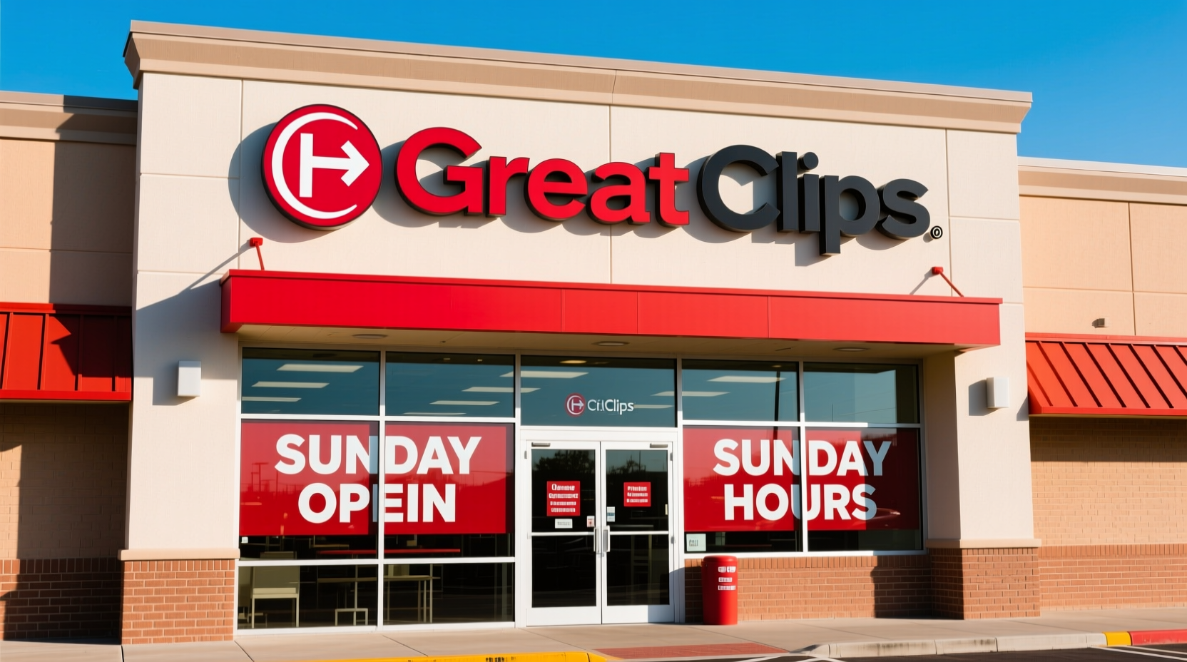 is great clips open on sunday near me