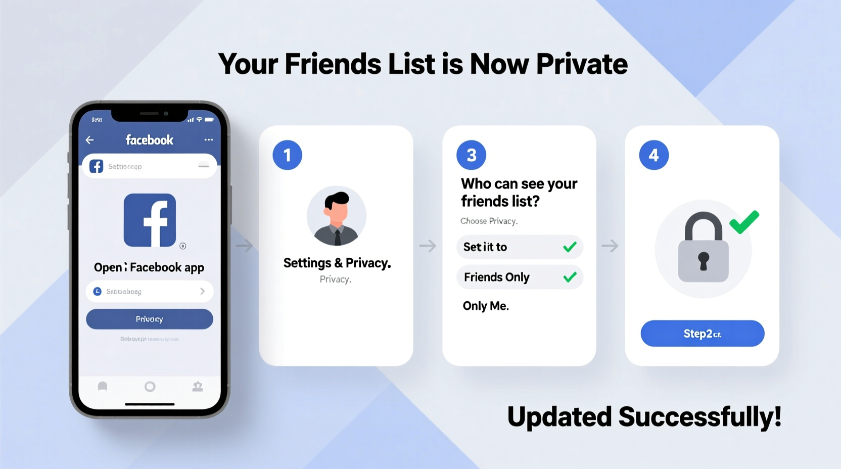 how to prevent someone from viewing your friends list on facebook a step by step guide