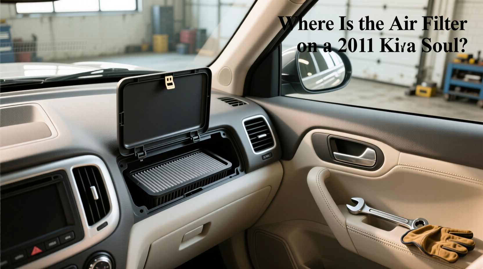 2010 2011 kia soul cabin air filter location replacement guide
