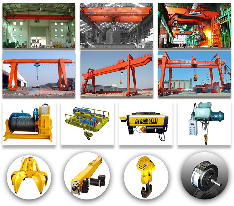 20T Electric mobile Semi Gantry  Crane with single leg for general industry